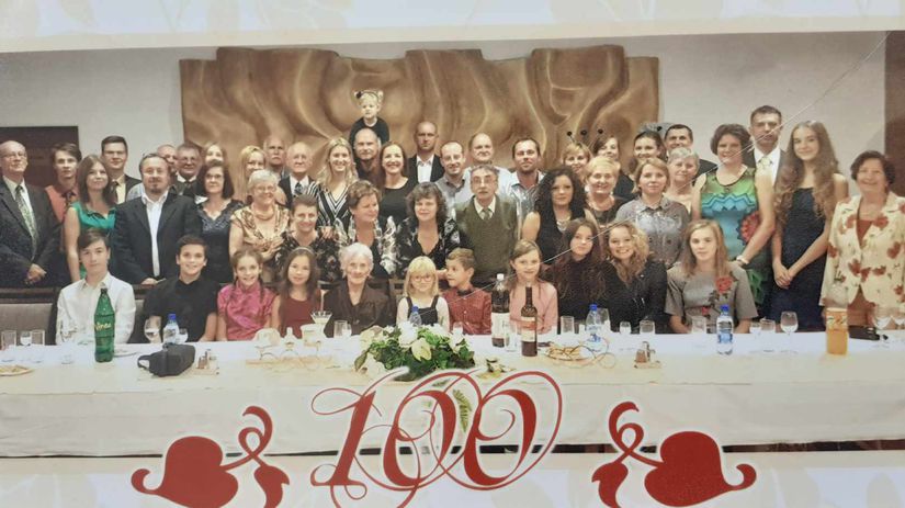 Oslava storočnice Heleny Náhlovskej.