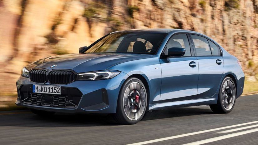 Exteriér BMW radu 3 sa príliš nezmenil....