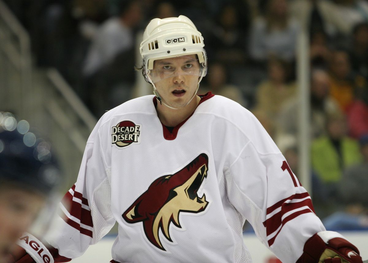 Ladislav Nagy v drese Phoenix Coyotes.