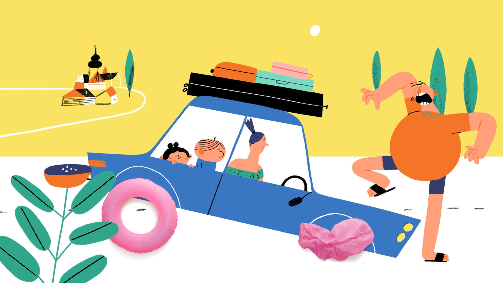 Záber z filmu Ahoj leto dvojice Martin Smatana...