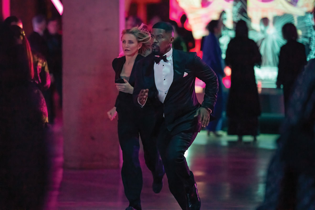 Cameron Diaz a Jamie Foxx na zábere z filmu...