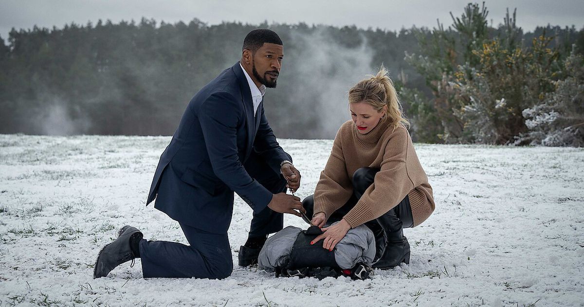 Jamie Foxx a Cameron Diaz na zábere z filmu...