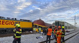 ČR doprava vlaky pardubice  zrážka mŕtvi zranení rýchlik nákladný
