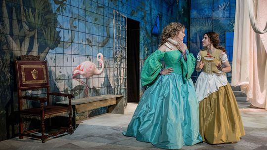 Barbora Andrešičová a Zuzana Porubjakováv hre...