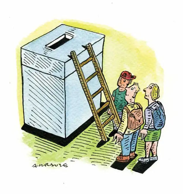 Karikatúra na okraj diskusie o znížení...