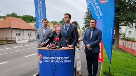 BBSK, rekonštrukcia, cesta, Dolná Mičiná