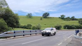 most, rekonštrukcia, cesta, Dolná Mičiná