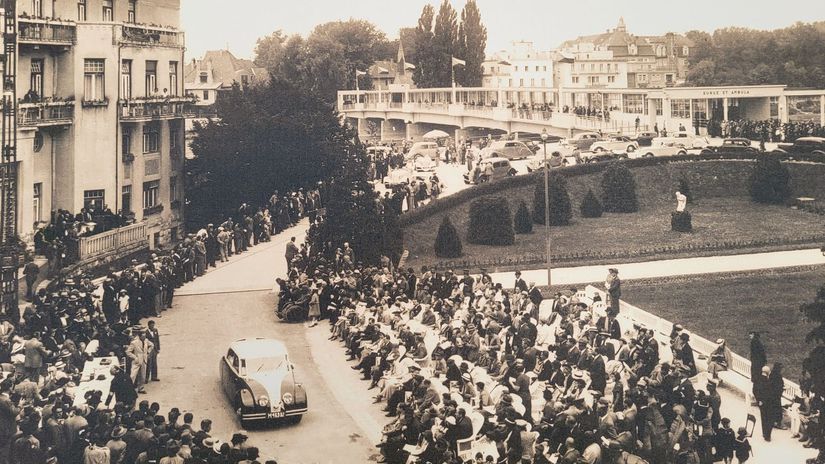 Z prvého ročníka Concours d'Elegance v...