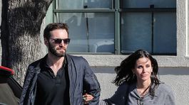 Courteney Cox a  Johnny McDaid.