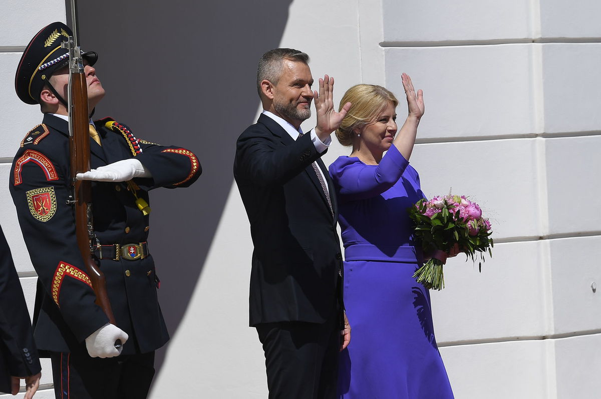 Na snímke nový prezident SR Peter Pellegrini...