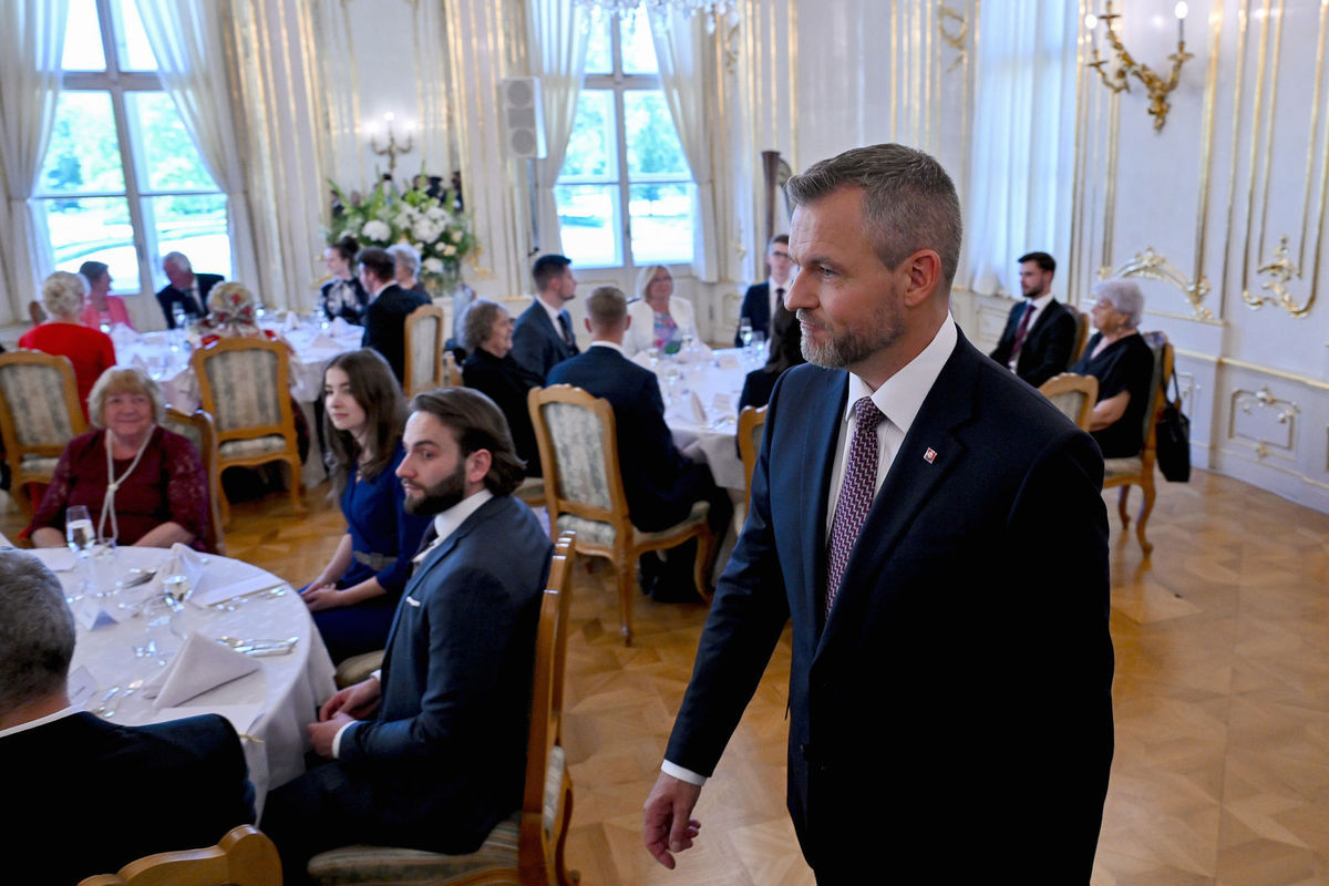 Na snímke nový prezident SR Peter Pellegrini...