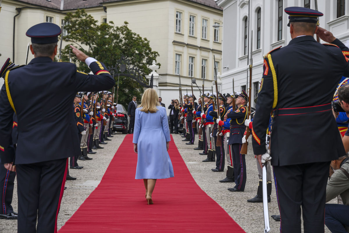 Prezidentka SR Zuzana Čaputová počas záverečnej...