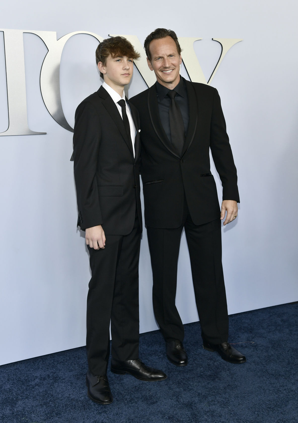 Herec Patrick Wilson a jeho syn Kassian...
