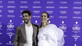 Herečka Hana Vagnerová a jej partner Nicolas. 