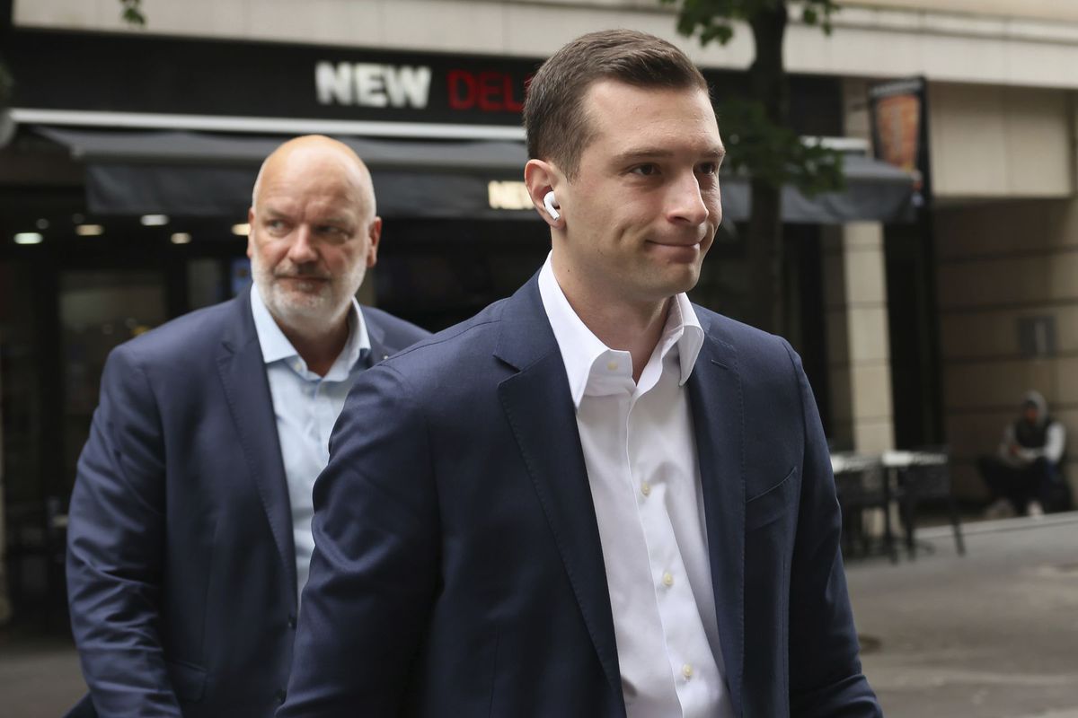 Jordan Bardella, predseda krajne pravicového...