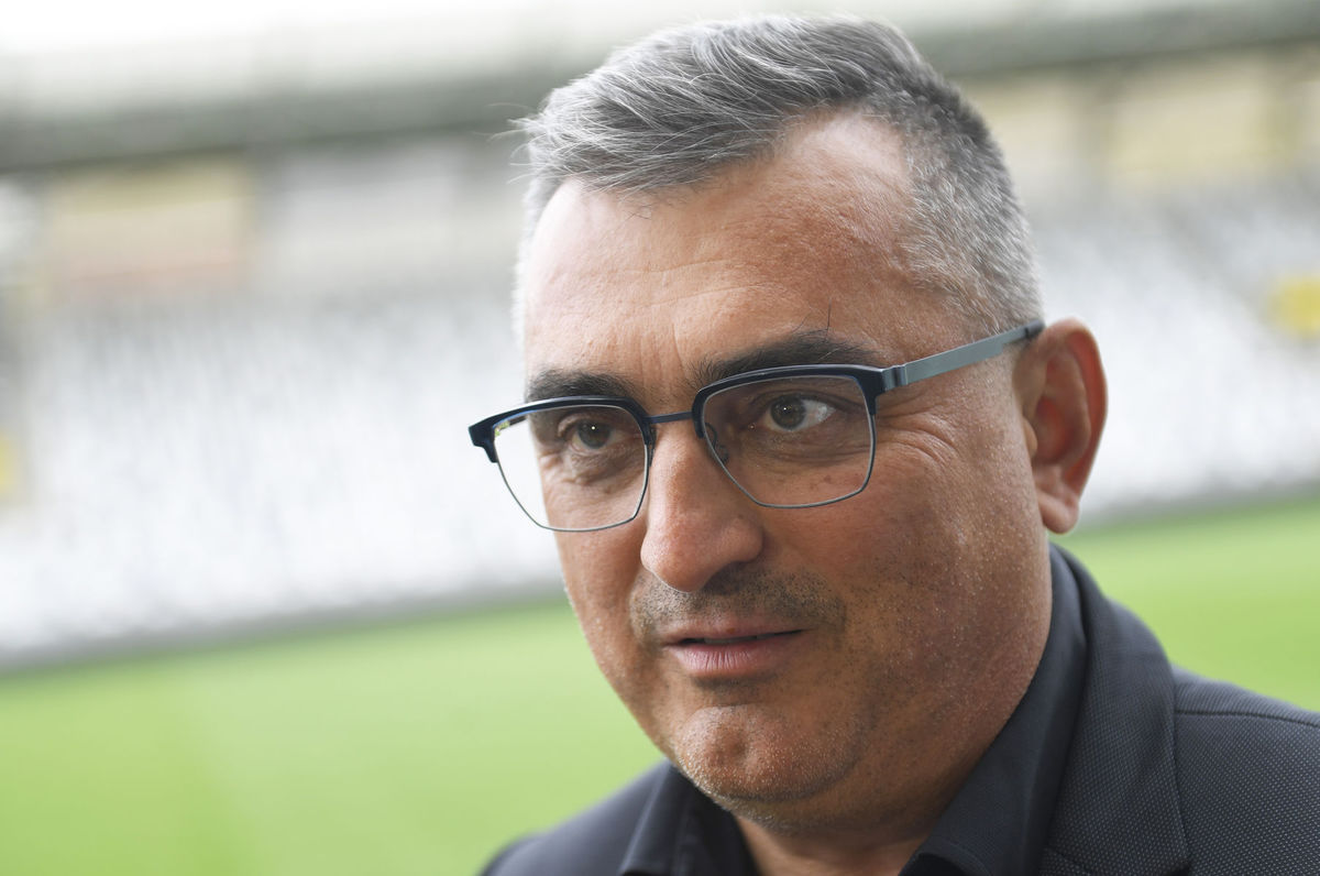 Prezident FC Košice Dušan Trnka.