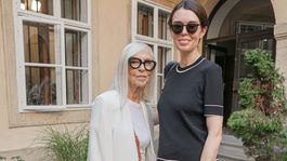 Fotografka Milota Havránková a Ibolya Čekirda. 