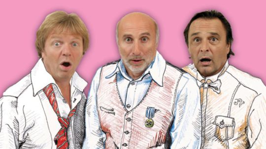 Maroš Kramár s Petrom Šimunom a Jozefom Vajdom...