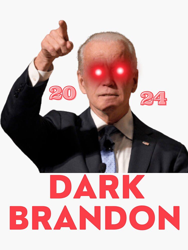 Meme Joea Bidena ako postava Dark Brandona.