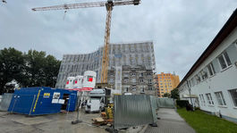 Bratislava, mestská nájomná bytovka, byty, Muchovo námestie