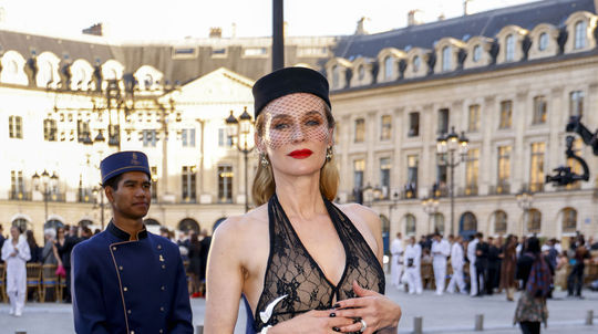 Nemecká herečka Diane Kruger pózuje fotografom...