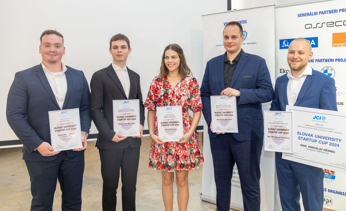 Ocenení finalisti projektu Slovak University...