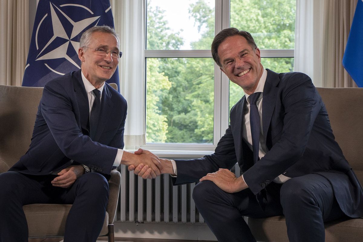 Bývalý generálny tajomník NATO Jens Stoltenberg...