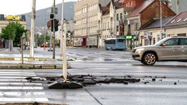 Nitra / Záplavy / Búrka /