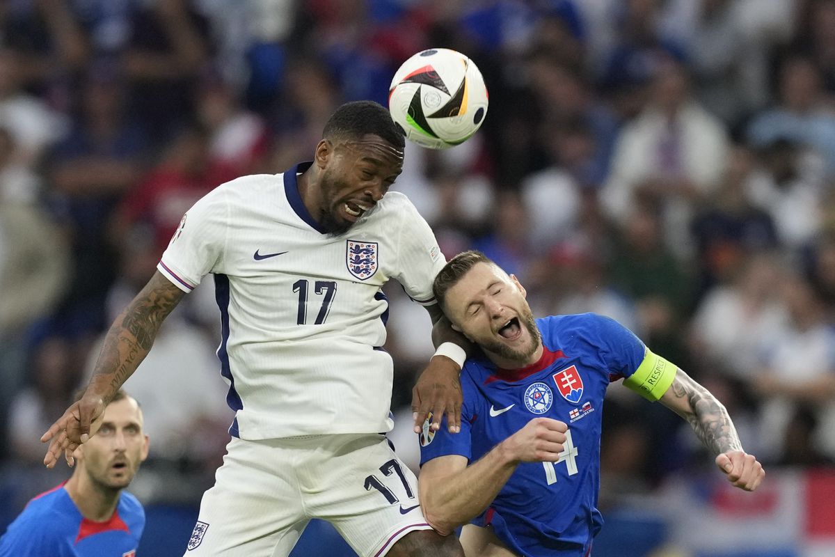 Euro 2024 Soccer England Slovakia