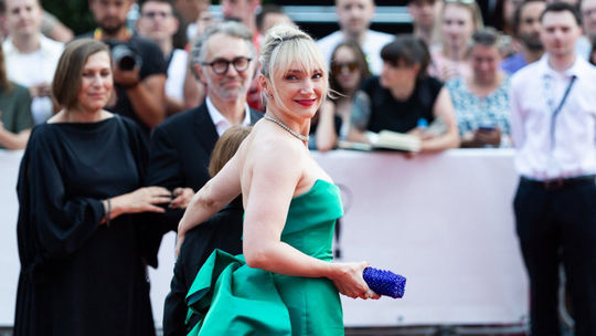 Herečka Alexandra Borbély prichádza na...