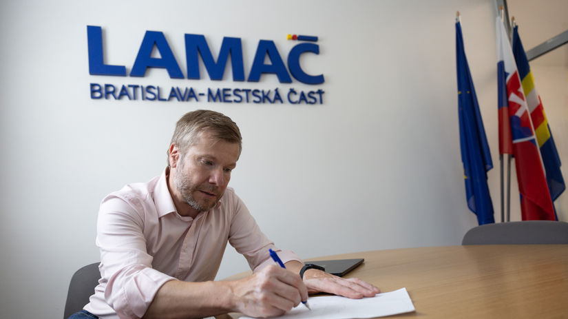 Starosta mestskej časti Lamač Igor Polakovič