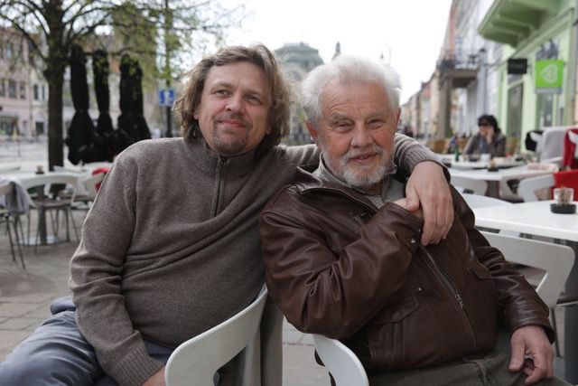 Fotograf Jakub Dvořák a jeho otec, historik...