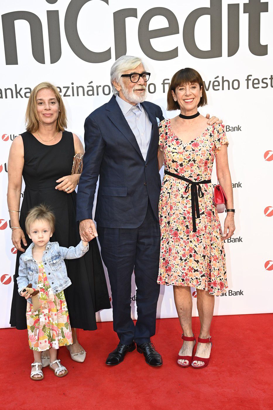 Prezident karlovarského festivalu Jiří Bartoška...