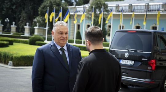 Ukrajinský prezident Volodymyr Zelenskyj...