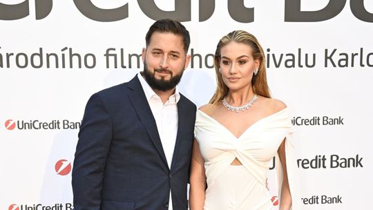 Adéla Štroffeková a jej partner David Šedivý na...