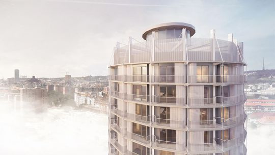 Vizualizácia bývalého internátu Hviezda v...