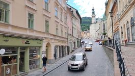 centrum, Banská Štiavnica, autá