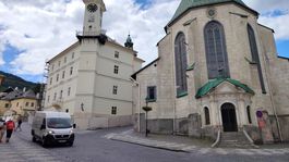centrum, Banská Štiavnkca, autá