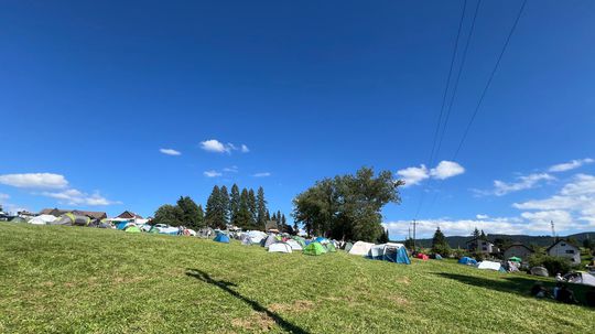 Folklórny festival východná.