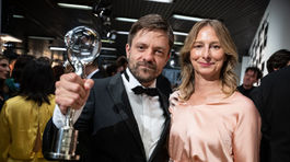 Jiří Mádl a producentka Monika Kristl