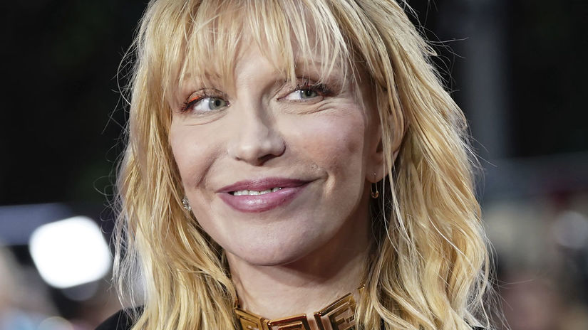 Speváčka a herečka Courtney Love na zábere z...