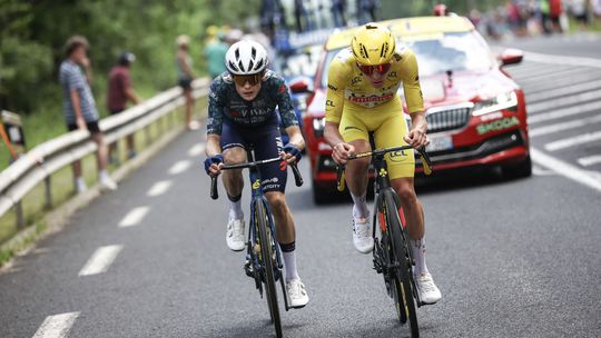 Jonas Vingegaard Tadej Pogačar