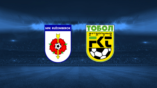 Zápas predkola Európskej Ligy MFK Ružomberok - FC Tobol Kostanaj sme sledovali ONLINE