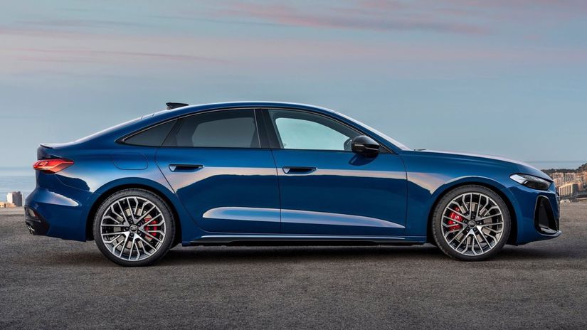 Audi A5 je podstatne väčším autom než v...