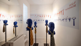 Z expozície v múzeu kravát Cravaticum v...