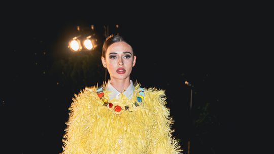 Modelka na prehliadke Hot Summer Fashion Show,...