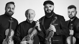 Dalibor Karvay, Boris Kuschnir, Ondrej Jánoška a Karol Daniš