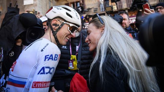 Tadej Pogačar Urska Zigart