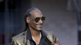 Raper Snoop Dogg sa tiež objavil v Paríži. 