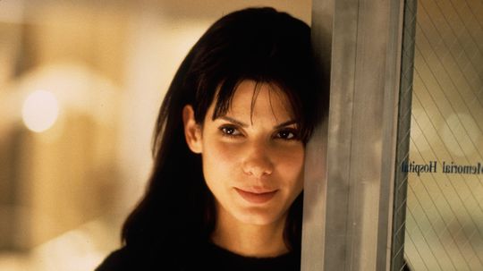 Sandra Bullock na zábere z roku 1995, v snímke...